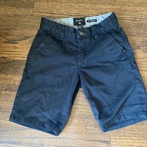 Quiksilver size 5 black shorts